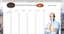 Desktop Screenshot of idealcasaimmobiliare.it