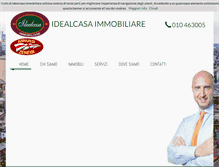 Tablet Screenshot of idealcasaimmobiliare.it